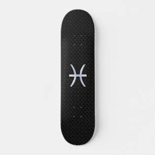 Symbool van de ringzegen op zwarte slang persoonlijk skateboard