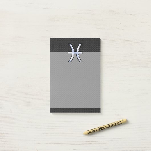 Symbool van de ringzegen op zwarte slang post-it® notes (Op bureau)