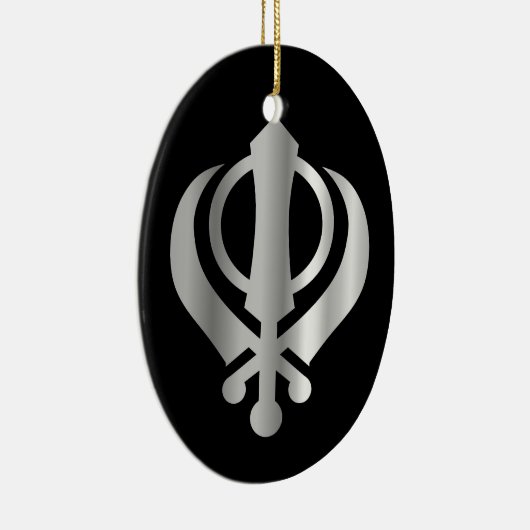 Symbool van de Sikhisme-religie Keramisch Ornament (Rechts)