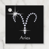 Symbool van de Sparkly Diamonds Bedankjes Labels (Voorkant)