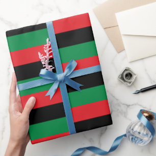 Symbool van de vlag van een pan-Afrikaans land/Uni Cadeaupapier