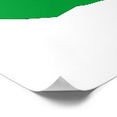 symbool van de vlag van zambia - land poster (Hoek)