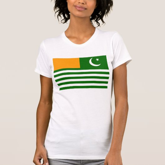 symbool van de vlaggenprovincie van kashmir t-shirt (Voorkant)