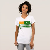 symbool van de vlaggenprovincie van kashmir t-shirt (Voorkant volledig)