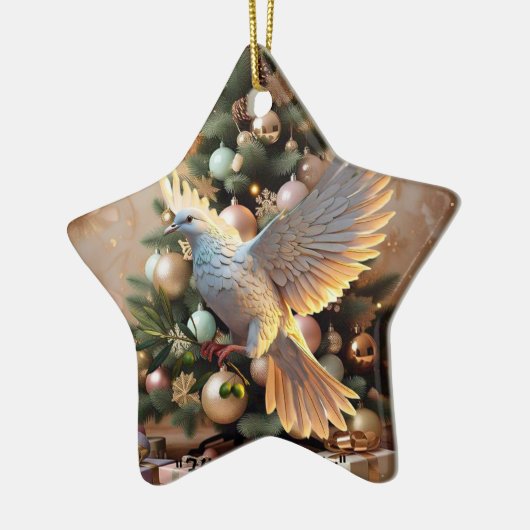 "Symbool van de vrede" Keramisch Ornament (Links)