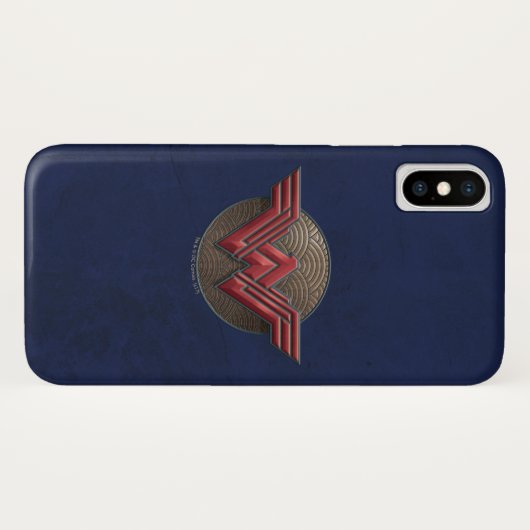 Symbool van de vrouw over concentrische cirkels Case-Mate iPhone case (Achterkant (horizontaal))