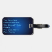 Symbool van de Weegdierentuin Bagagelabel (Achterkant horizontaal)