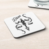 Symbool van de Weegdierentuin Bier Onderzetter (Linkerzijde)