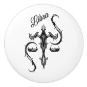 Symbool van de Weegdierentuin Keramische Knop (Voorkant)