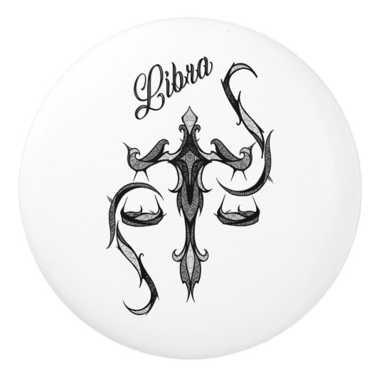 Symbool van de Weegdierentuin Keramische Knop (Voorkant)