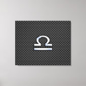 Symbool van de Weegdierentuin op de afdruk van koo Canvas Afdruk (Voorkant)