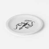 Symbool van de Weegdierentuin Papieren Bordje (Gekanteld)