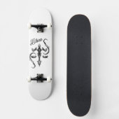 Symbool van de Weegdierentuin Persoonlijk Skateboard (Voorkant)