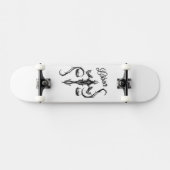 Symbool van de Weegdierentuin Persoonlijk Skateboard (Horizontaal)
