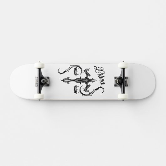 Symbool van de Weegdierentuin Persoonlijk Skateboard (Horizontaal)