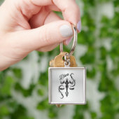 Symbool van de Weegdierentuin Sleutelhanger (Hand)
