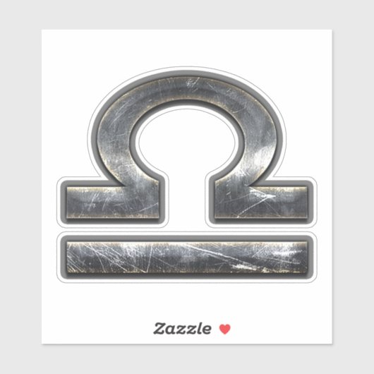 Symbool van de Weegdierentuin Sticker (Vel)