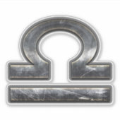 Symbool van de Weegdierentuin Sticker (Voorkant)