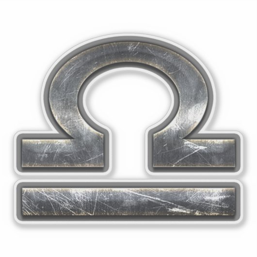 Symbool van de Weegdierentuin Sticker (Voorkant)