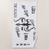 Symbool van de Weegdierentuin Strandlaken (Voorkant)