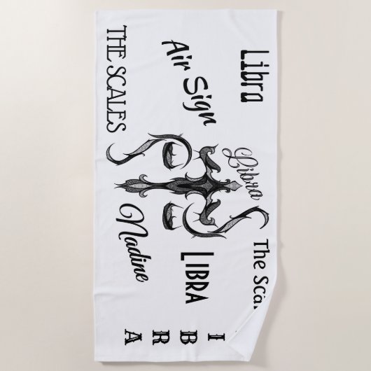 Symbool van de Weegdierentuin Strandlaken (Voorkant)