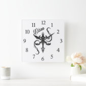 Symbool van de Weegdierentuin Vierkante Klok (Huis)