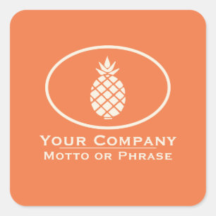 Symbool van de ziekenhuisopname vierkante sticker