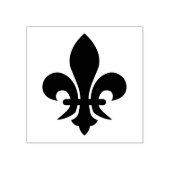 symbool van Fleur de Lis Rubberstempel (Afrduk)