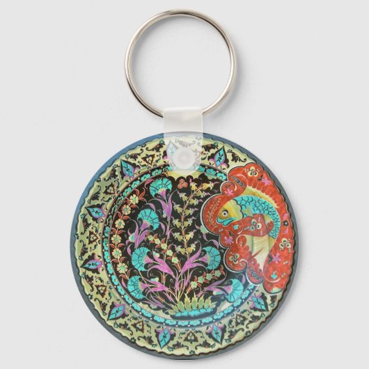 Symbool van Fortune Good Luck Charm Sleutelhanger (Voorkant)