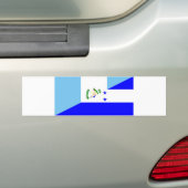 symbool van guatemala honduras bumpersticker (Op auto)