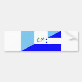symbool van guatemala honduras bumpersticker (Voorkant)