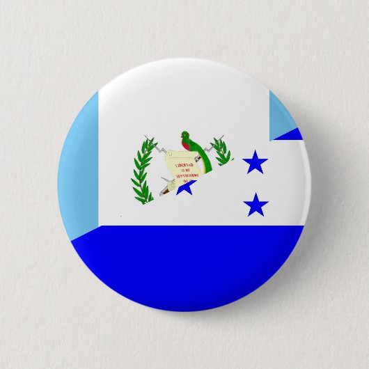 symbool van guatemala honduras ronde button 5,7 cm (Voorkant)