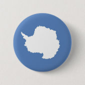 Symbool van het Antarctica continent Ronde Button 5,7 Cm (Voorkant)