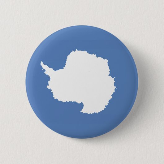 Symbool van het Antarctica continent Ronde Button 5,7 Cm (Voorkant)