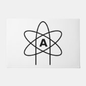 Symbool van het atheïsme (Atom Emblem) Deurmat (Voorkant)