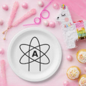 Symbool van het atheïsme (Atom Emblem) Papieren Bordje (Feest)