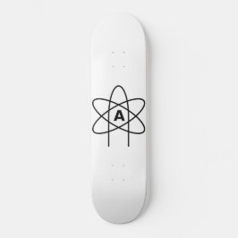 Symbool van het atheïsme (Atom Emblem) Persoonlijk Skateboard