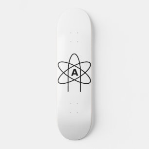 Symbool van het atheïsme (Atom Emblem) Persoonlijk Skateboard