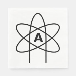 Symbool van het atheïsme (Atom Emblem) Servet