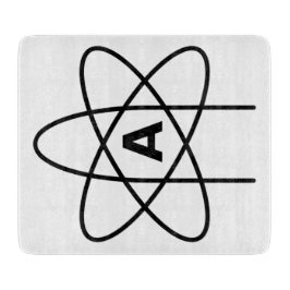 Symbool van het atheïsme (Atom Emblem) Snijplank