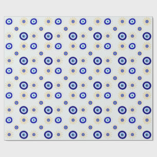 Symbool van het Boze Oog Cadeaupapier