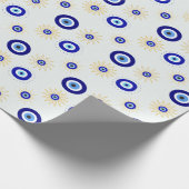 Symbool van het Boze Oog Cadeaupapier (Hoek)
