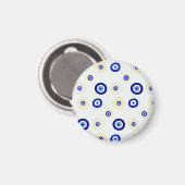 Symbool van het Boze Oog Magneet (Voorkant / Achterkant)