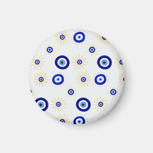 Symbool van het Boze Oog Magneet (Voorkant)