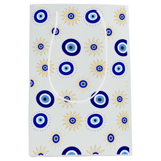 Symbool van het Boze Oog Medium Cadeauzakje (Voorkant)