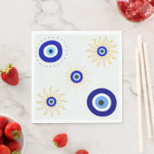 Symbool van het Boze Oog Servet (Insitu)