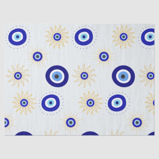 Symbool van het Boze Oog Tissuepapier (Voorkant)