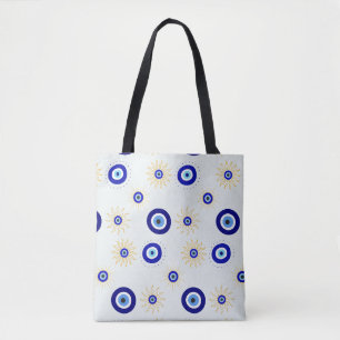 Symbool van het Boze Oog Tote Bag