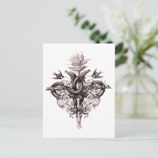 Symbool van het Briefkaart van het saldo (Staand voorkant)