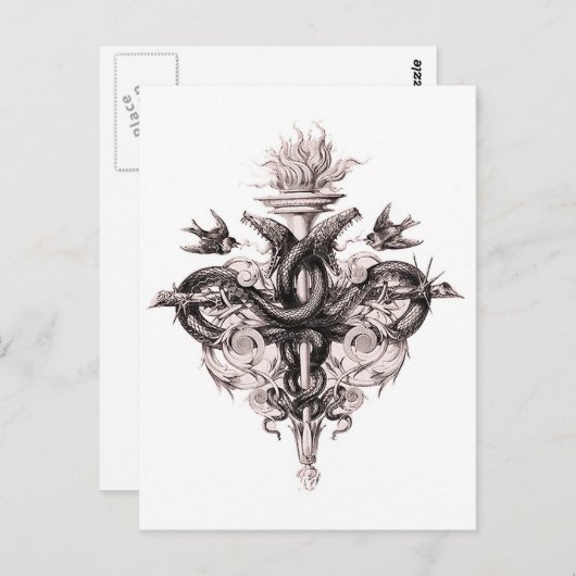 Symbool van het Briefkaart van het saldo (Voorkant / Achterkant)